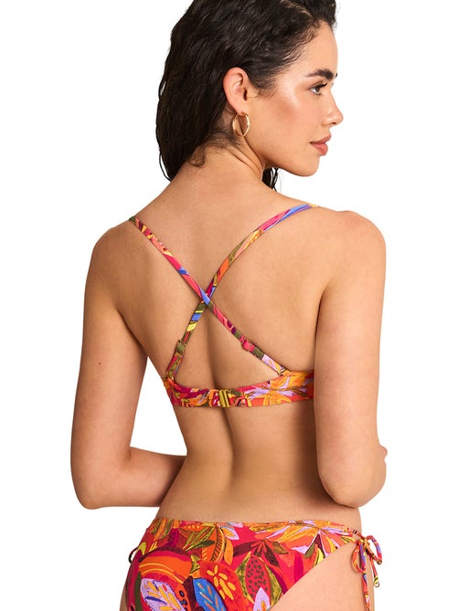 Haut maillot de bain préformé armaturé SUNSET - Kiabi Haut maillot de bain préformé armaturé SUNSET - Kiabi