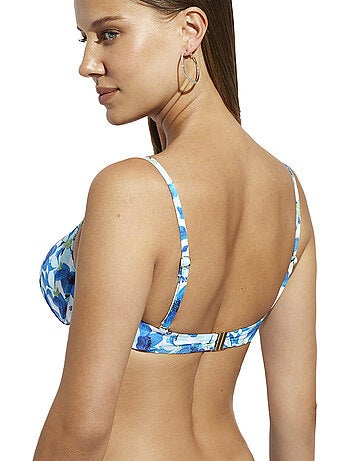 Haut maillot de bain préformé multipositions Rosé