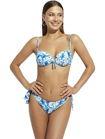 Haut maillot de bain préformé multipositions Rosé