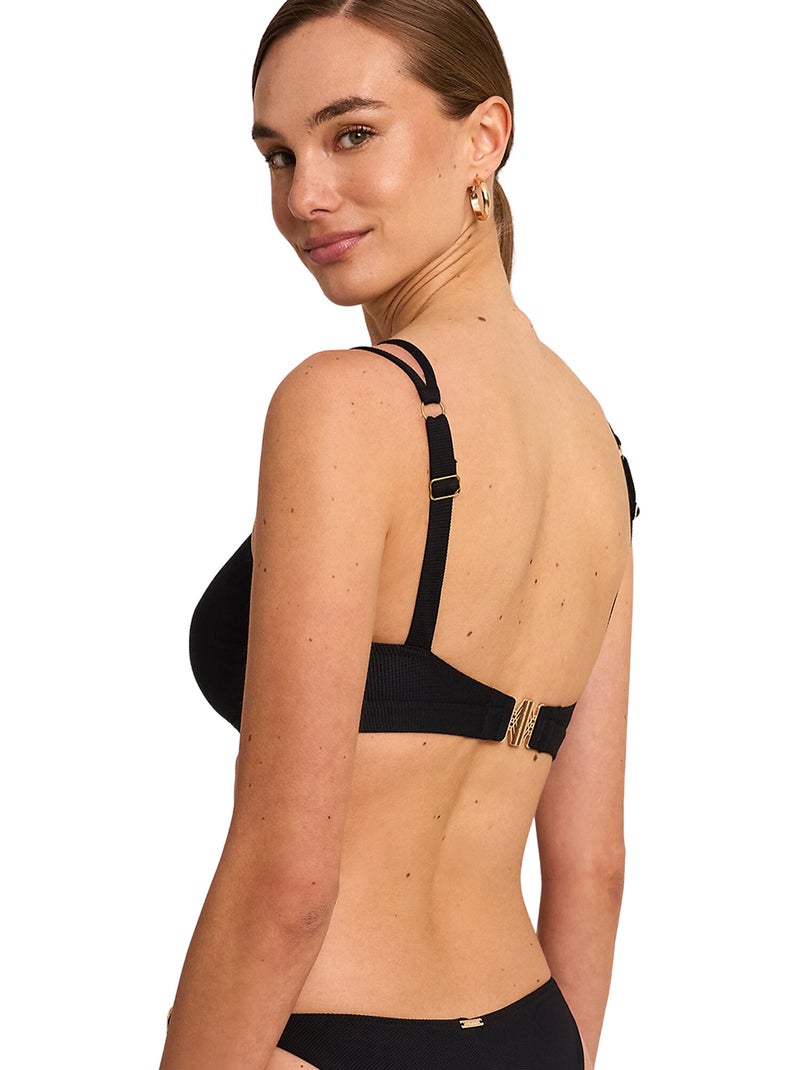 Haut maillot de bain prothétique SOLSTICE Noir - Kiabi