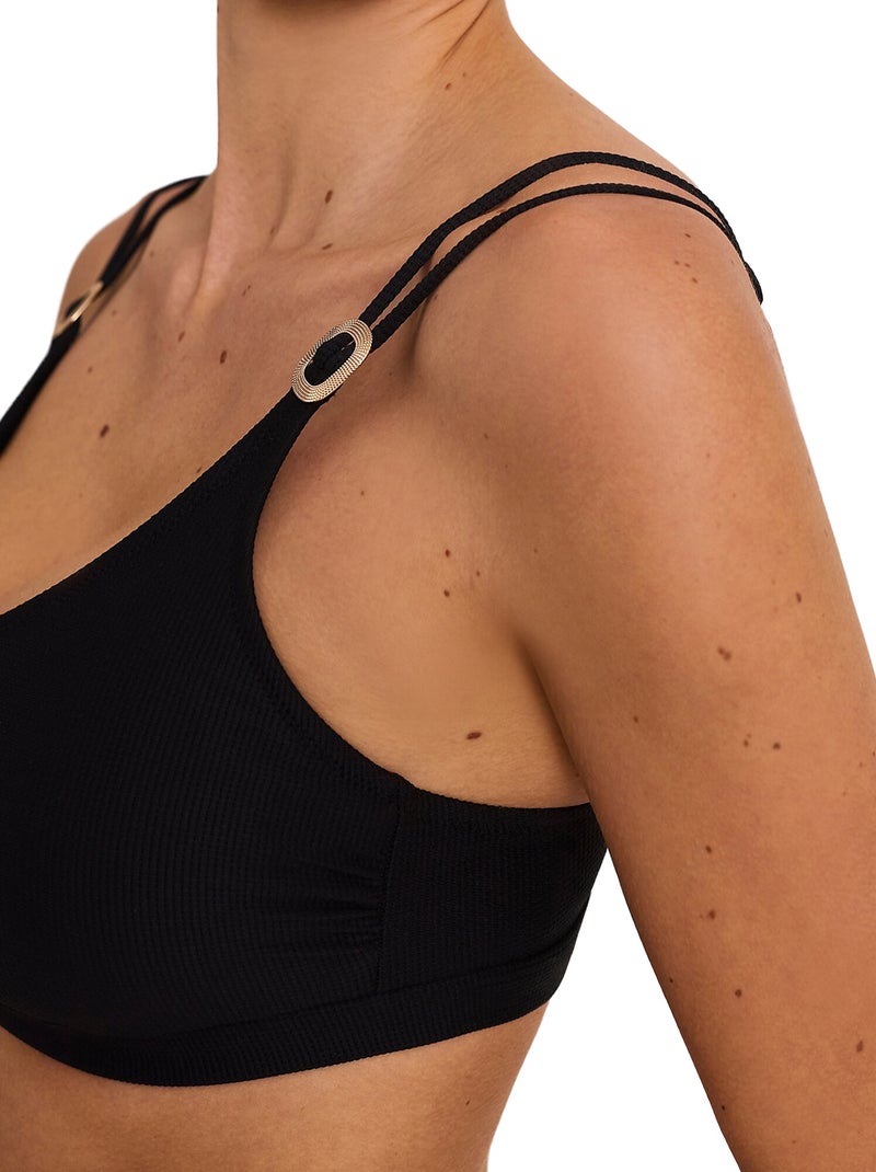 Haut maillot de bain prothétique SOLSTICE Noir - Kiabi