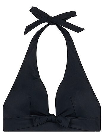 Haut maillot de bain triangle ARIEL Noir