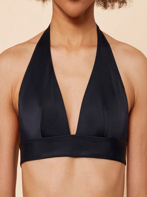 Haut maillot de bain triangle ARIEL Noir - Kiabi