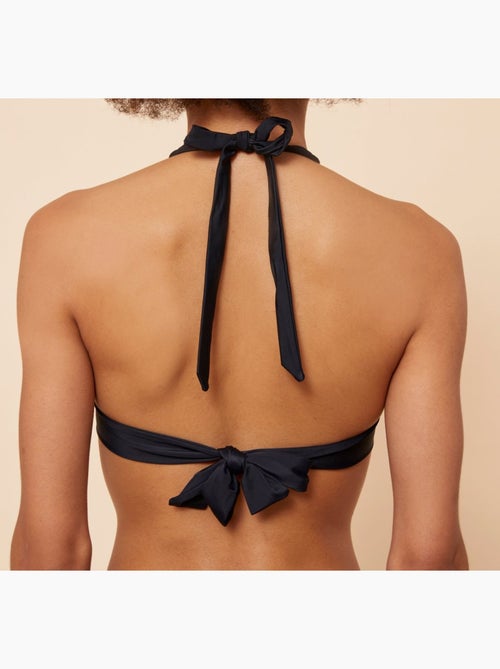 Haut maillot de bain triangle ARIEL Noir - Kiabi