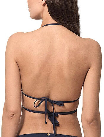 Haut maillot de bain triangle convertible Blue Sense