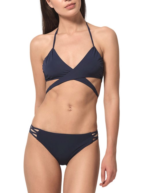 Haut maillot de bain triangle convertible Blue Sense - Kiabi