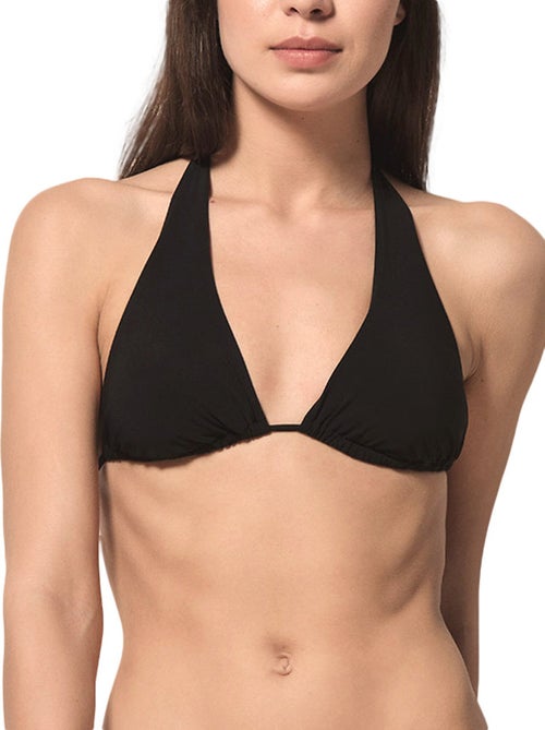 Haut maillot de bain triangle convertible Blue Sense noir - Kiabi