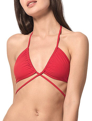 Haut maillot de bain triangle convertible Blue Sense