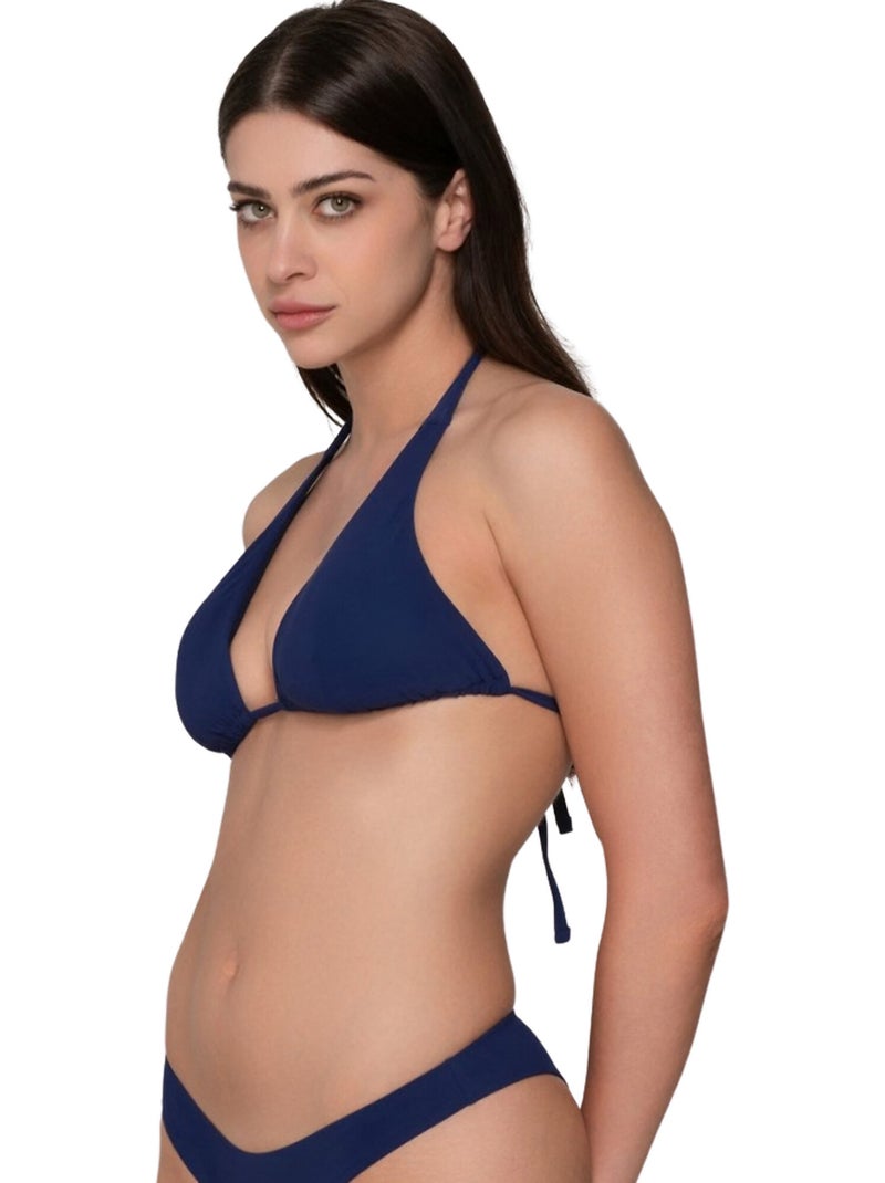 Haut maillot de bain triangle coques amovibles BLUE SENSE Bleu - Kiabi