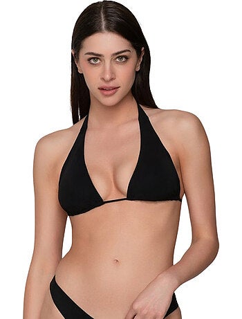 Haut maillot de bain triangle coques amovibles blue sense