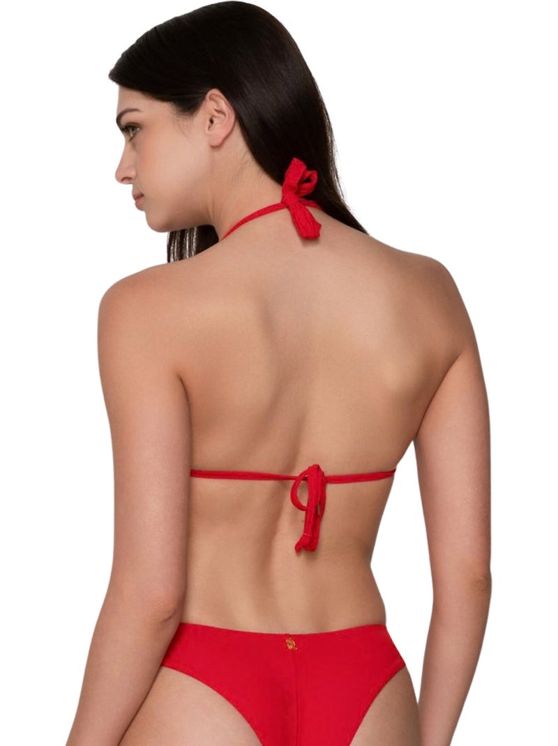 Haut maillot de bain triangle coques amovibles BLUE SENSE Rouge - Kiabi