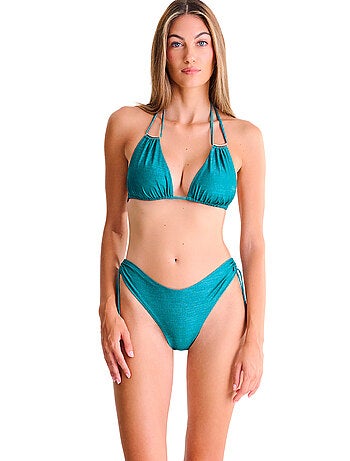 Haut maillot de bain triangle dos nu BLUE LAGOON