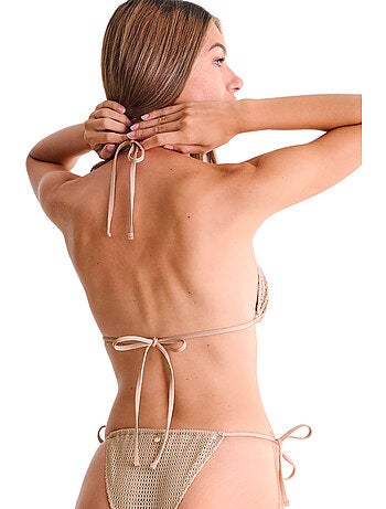 Haut maillot de bain triangle dos nu CALVI