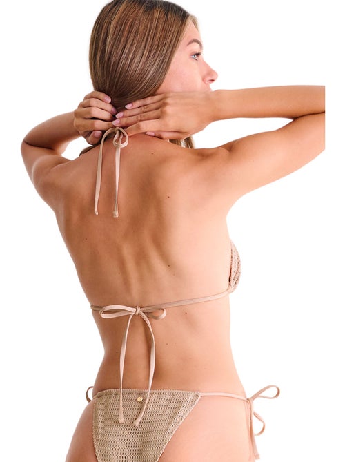 Haut maillot de bain triangle dos nu CALVI - Kiabi