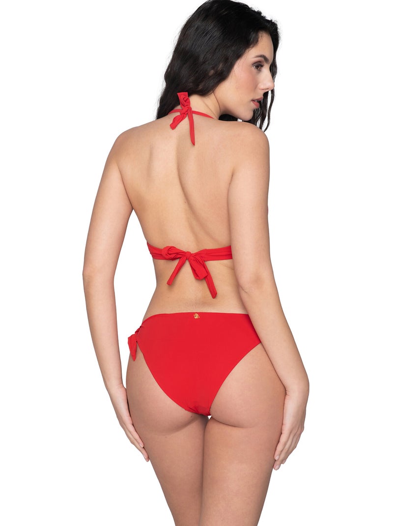 Haut maillot de bain triangle emboîtant BLUE SENSE Rouge - Kiabi