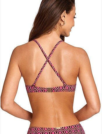 Haut maillot de bain triangle non préformé KALEIDO