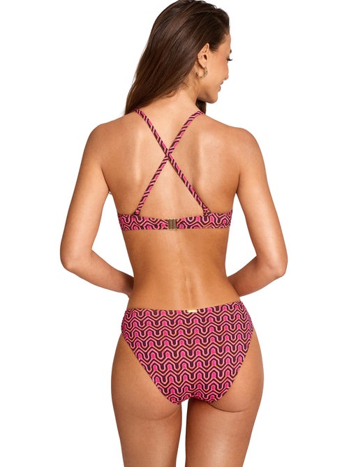 Haut maillot de bain triangle non préformé KALEIDO - Kiabi