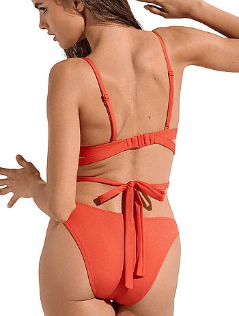 Haut maillot de bain triangle préformé sans armatures Normandie