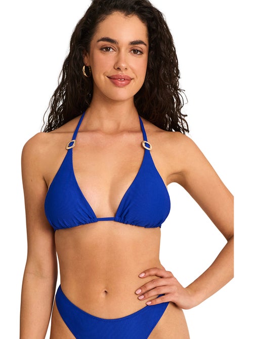 Haut maillot de bain triangle préformé SOLSTICE - Kiabi Haut maillot de bain triangle préformé SOLSTICE - Kiabi