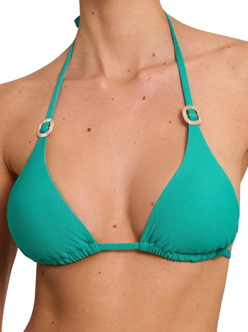Haut maillot de bain triangle préformé SOLSTICE - Kiabi Haut maillot de bain triangle préformé SOLSTICE - Kiabi