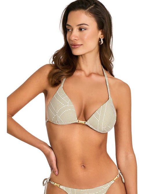 Haut maillot de bain triangle push-up REVERIE - Kiabi Haut maillot de bain triangle push-up REVERIE - Kiabi