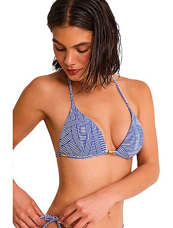 Haut maillot de bain triangle push-up REVERIE