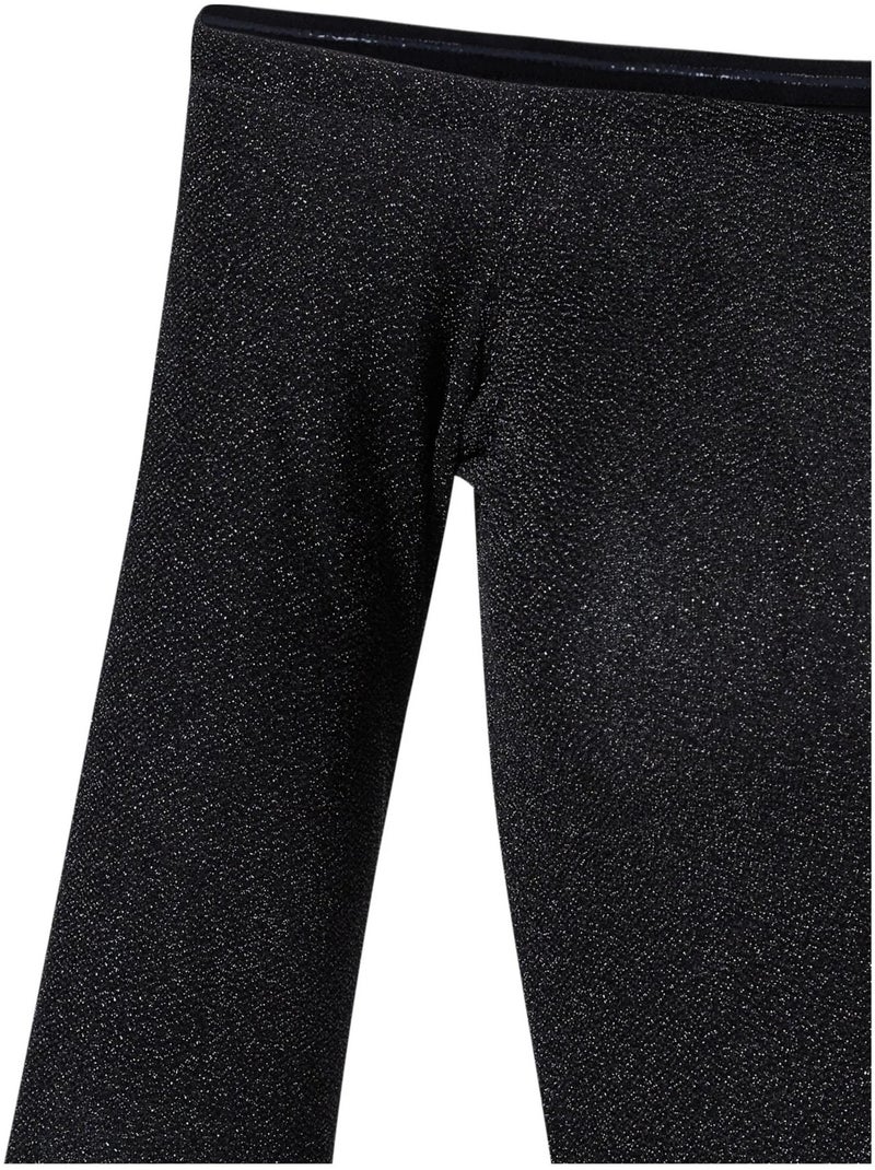 Haut manches longues motif/style paillettes - urban classics Noir - Kiabi