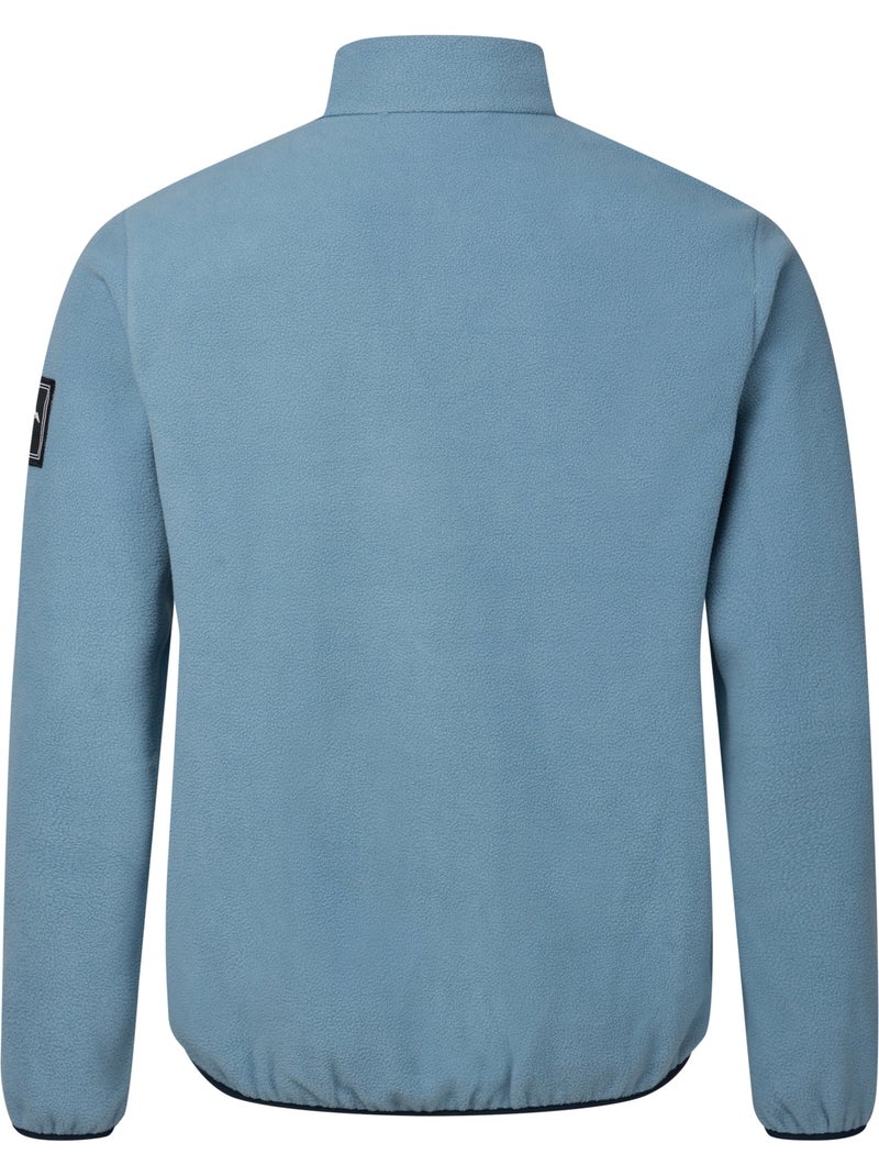 Haut polaire à col montant motif/style montagne et uni affinity - dare 2b Bleu turquoise - Kiabi