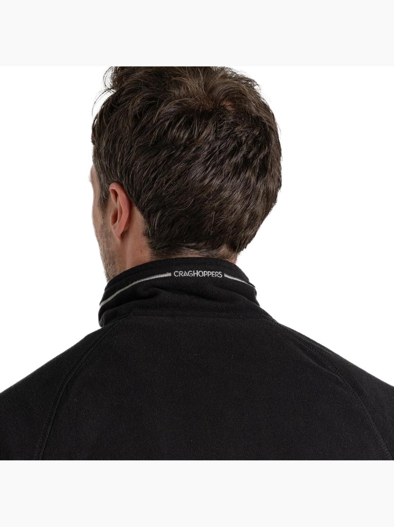 Haut polaire à col montant zippé corey - craghoppers Noir - Kiabi