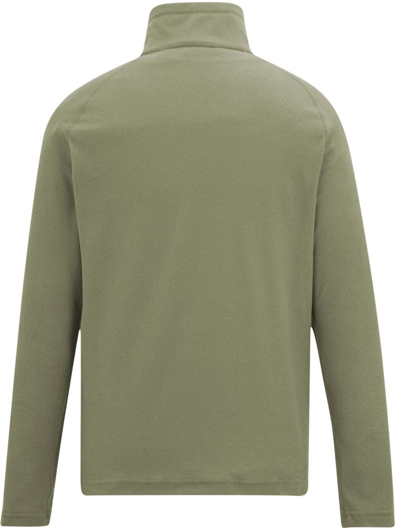 Haut polaire à col montant zippé montes - regatta Vert pastel - Kiabi