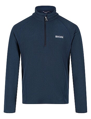Haut polaire à col montant zippé motif/style alvéolé kenger - regatta