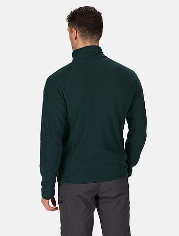 Haut polaire à col montant zippé motif/style alvéolé kenger - regatta