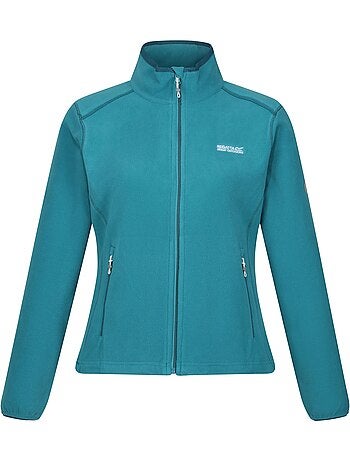 Haut polaire à col montant zippé motif/style alvéolé kenger - regatta