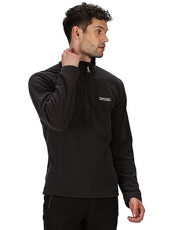 Haut polaire à col montant zippé motif/style alvéolé kenger - regatta
