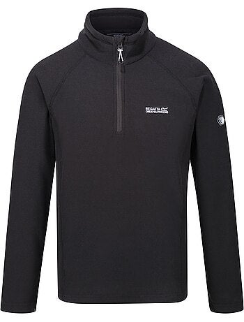 Haut polaire à col montant zippé motif/style alvéolé kenger - regatta