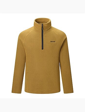 Haut polaire à col montant zippé motif/style alvéolé kenger - regatta
