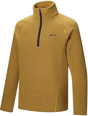 Haut polaire à col montant zippé motif/style alvéolé kenger - regatta