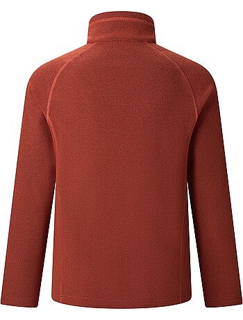 Haut polaire à col montant zippé motif/style alvéolé kenger - regatta