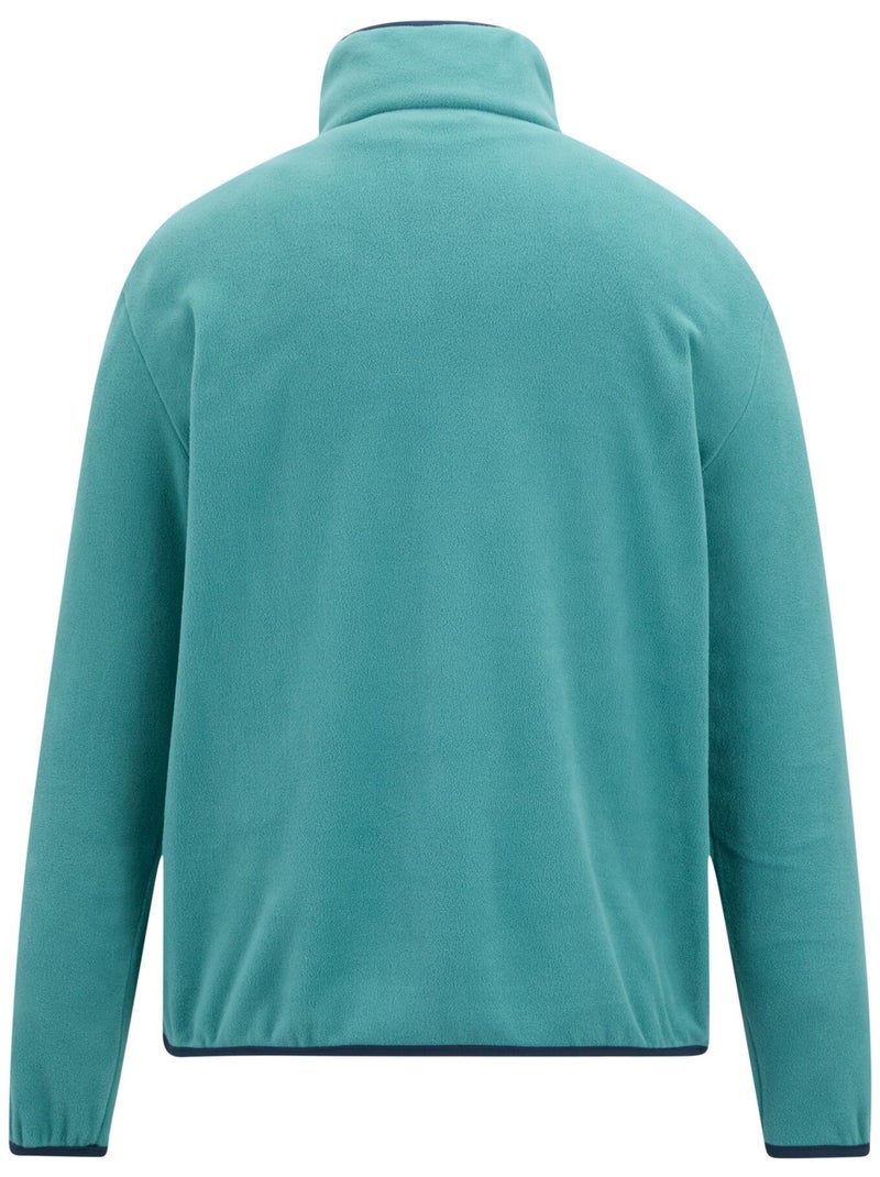 Haut polaire à col montant zippé motif/style panneau contrasté frankie - regatta Bleu Bleu - Kiabi