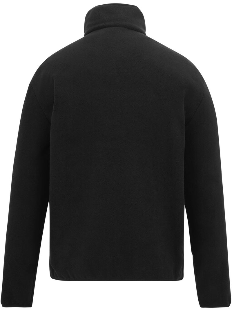 Haut polaire à col montant zippé motif/style panneau contrasté frankie - regatta Noir ébène - Kiabi