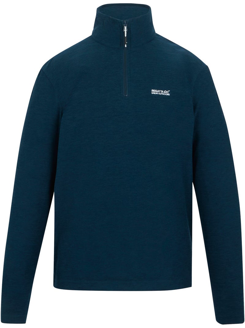 Haut polaire à col montant zippé thompson - regatta Bleu nuit - Kiabi