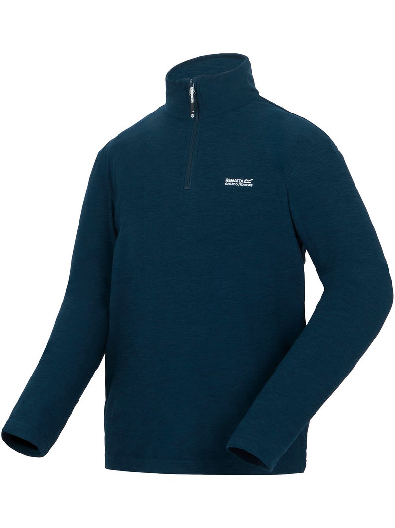 Haut polaire à col montant zippé thompson - regatta Bleu nuit - Kiabi