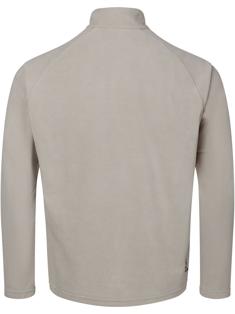 Haut polaire uni à col montant zippé freethink - dare 2b Blanc nacré - Kiabi