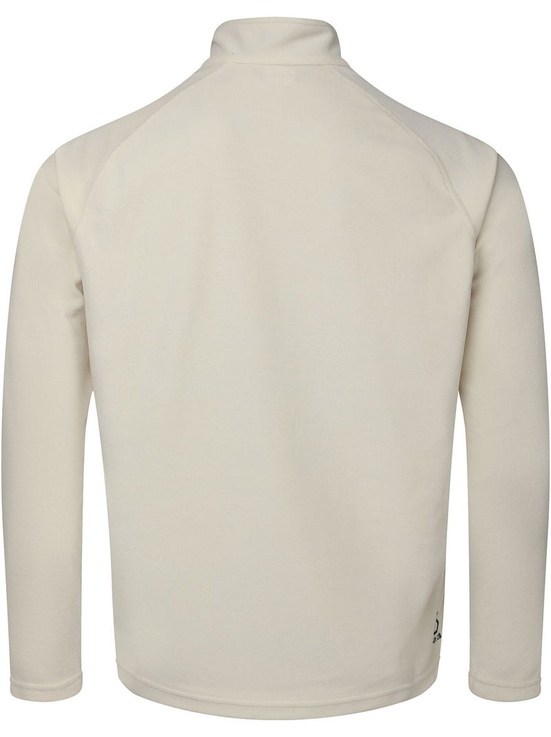 Haut polaire uni à col montant zippé freethink - dare 2b Crème - Kiabi