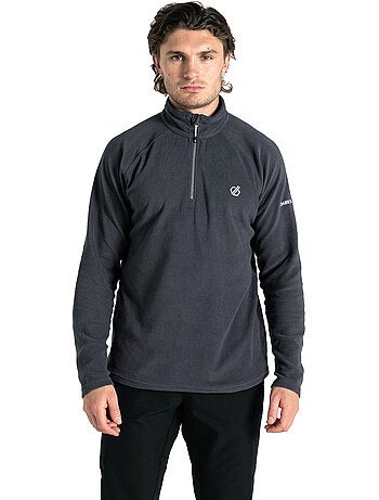 Haut polaire uni à col montant zippé freethink - dare 2b