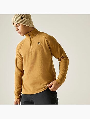 Haut polaire uni à col montant zippé freethink - dare 2b