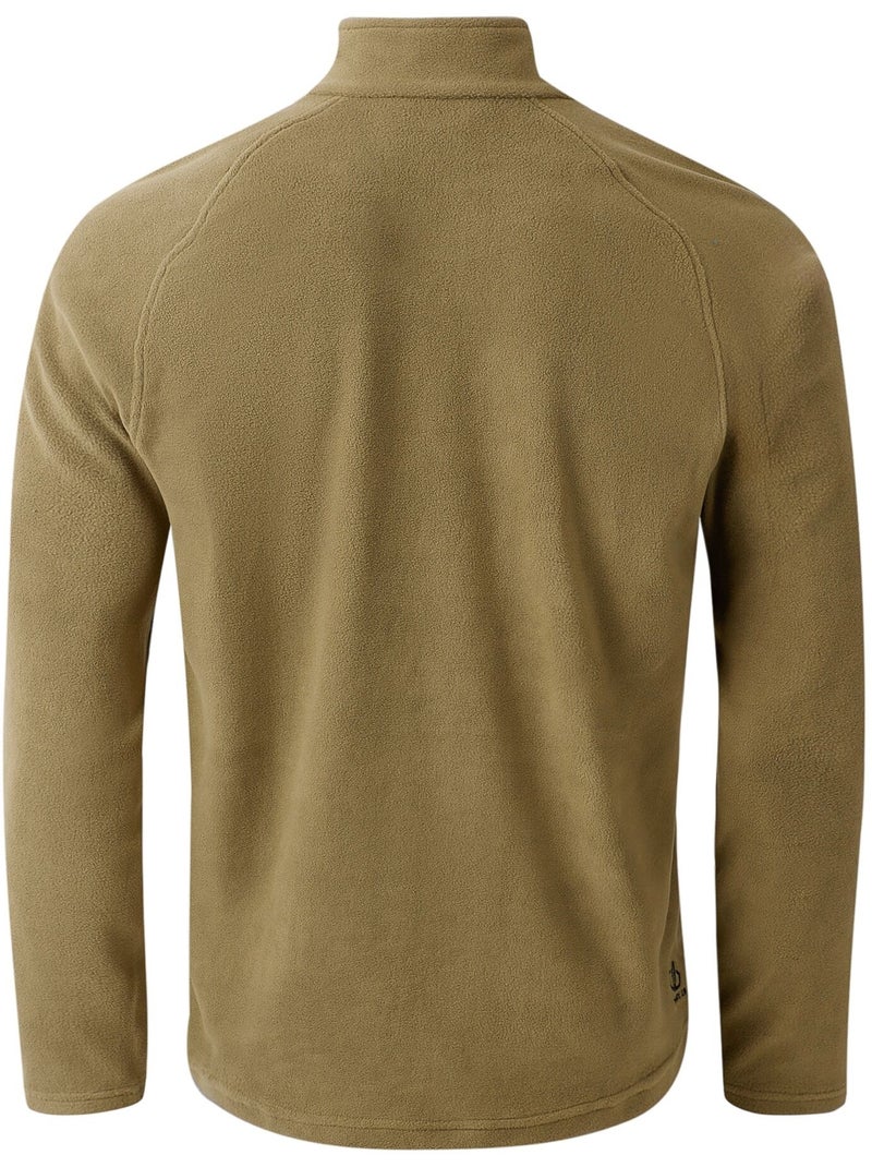 Haut polaire uni à col montant zippé freethink - dare 2b Vert olive - Kiabi