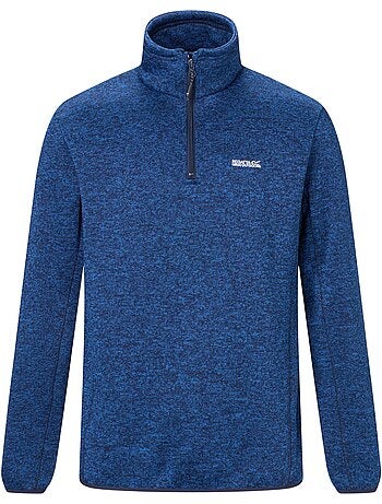 Haut polaire uni à col zippé newhill - regatta