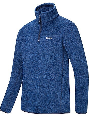Haut polaire uni à col zippé newhill - regatta