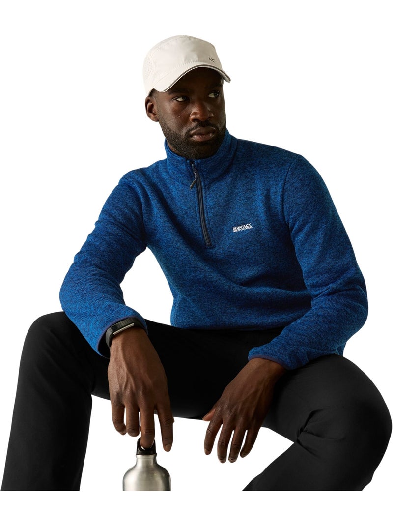 Haut polaire uni à col zippé newhill - regatta Bleu roi - Kiabi